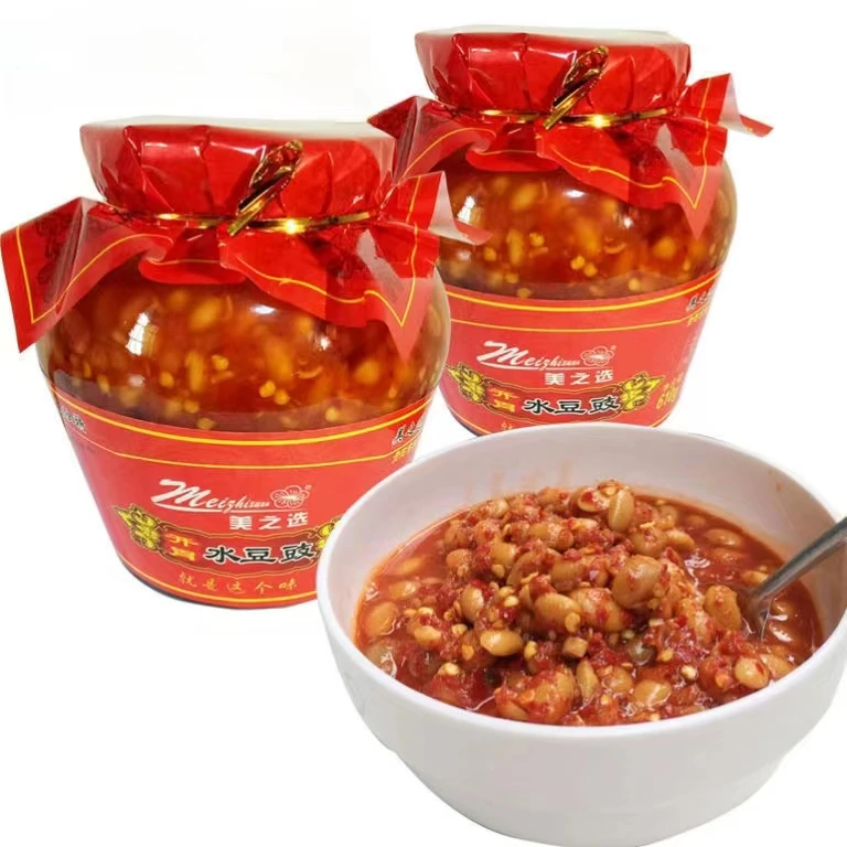 水豆豉贵州老坛风味特产发酵酱香开胃下饭菜即食凉拌蘸水调味品