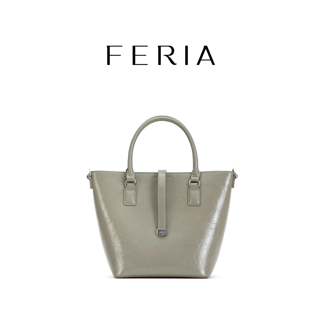 FERIA【小号复古托特包】FE310B724韩国小众品牌大气通勤包【LL专属】