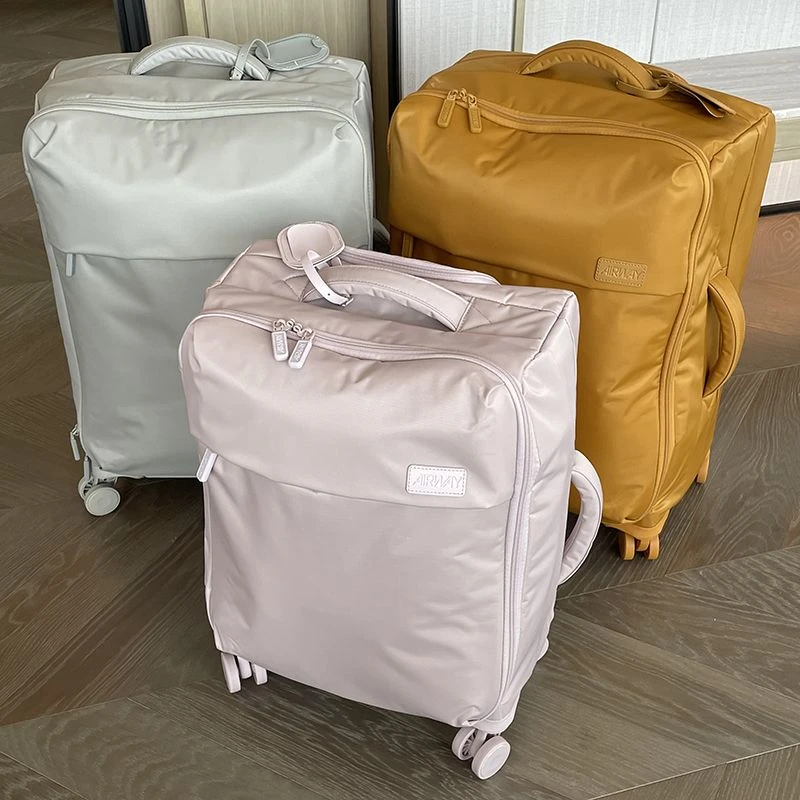 超轻登机行李箱防水牛津布拉杆箱便携式拉链旅行箱旅行行李箱