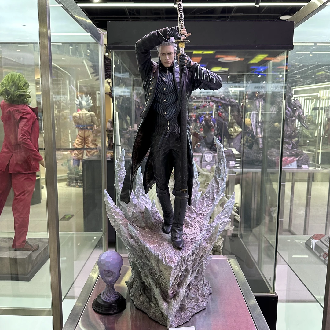 RX 私人定制 鬼泣5 维吉尔 手办雕像模型