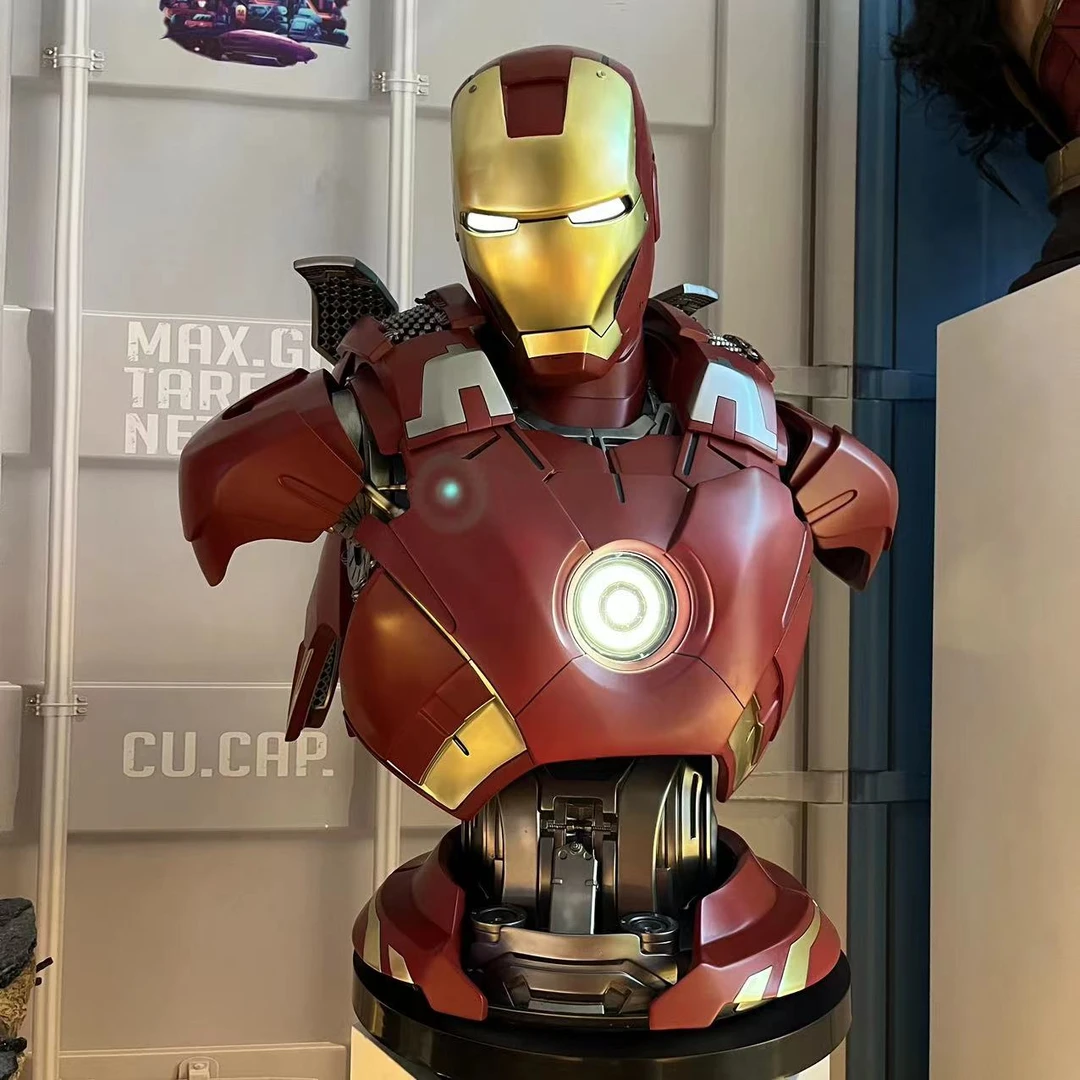 RX漫威复仇者联盟  MARK7 1/1半胸像 GK树脂大型摆件