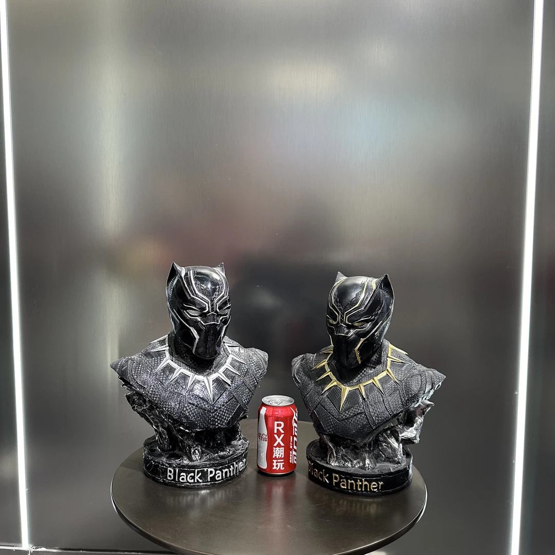 RX 漫威系列 黑豹半身像模型摆件客厅 GK树脂材质36CM