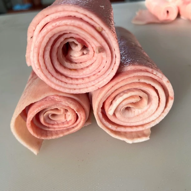 散养猪冷鲜鲜猪皮1斤