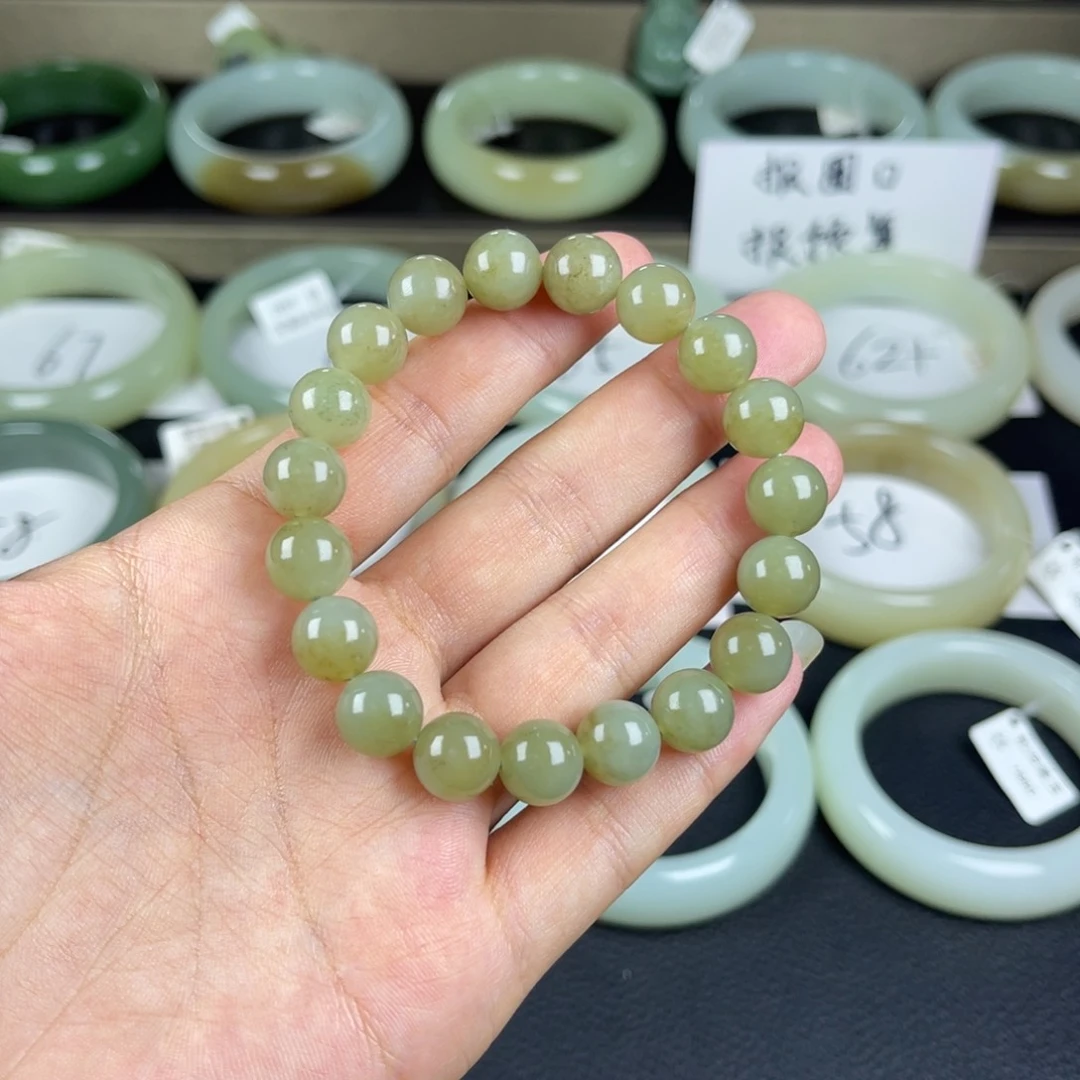 和田玉手链未镶嵌