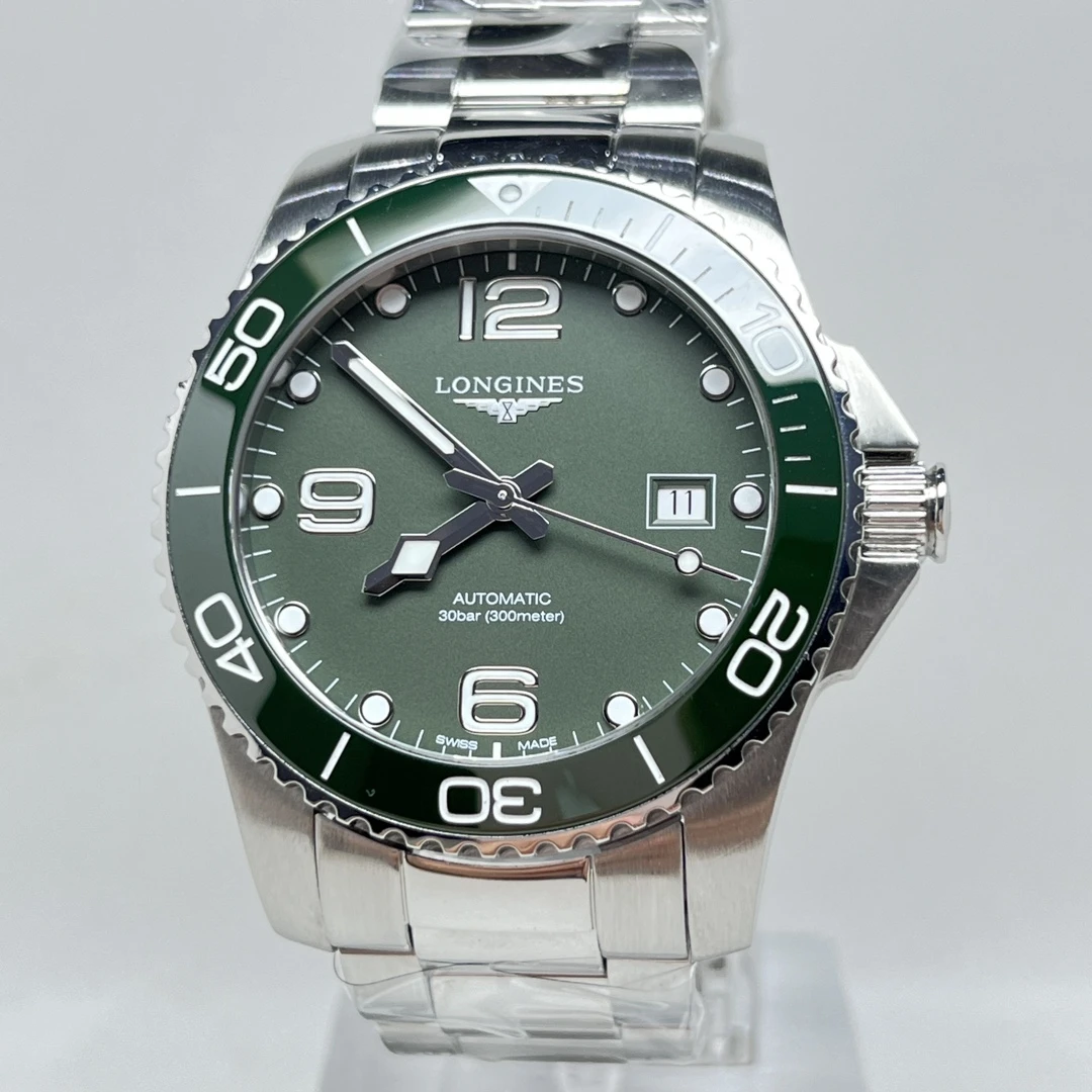 95新 Longines/浪琴 康卡斯潜水系列/21年全套/41mm/公价13900