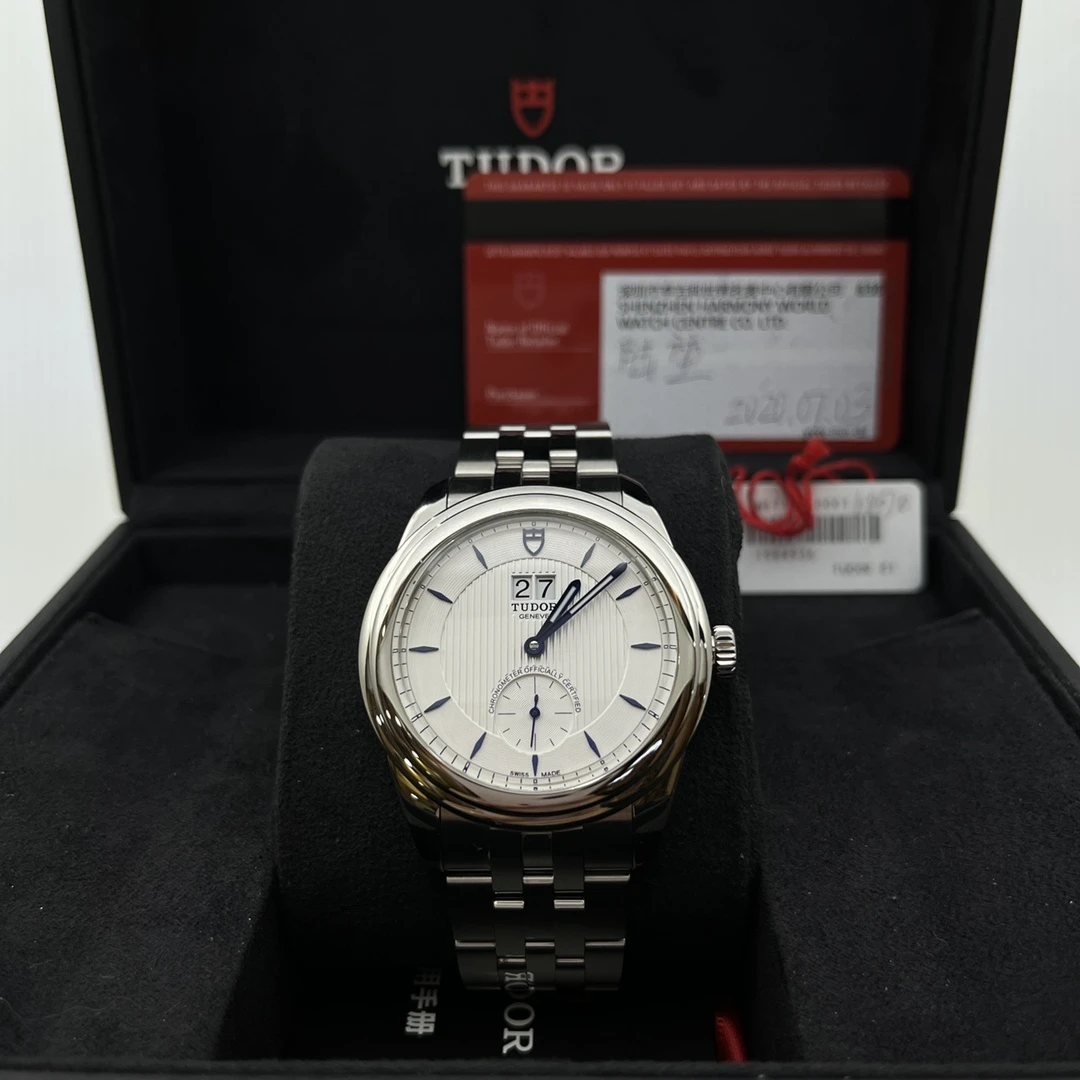 95新 TUDOR/帝舵 骏珏系列57100/20年大全套/42mm/公价26800
