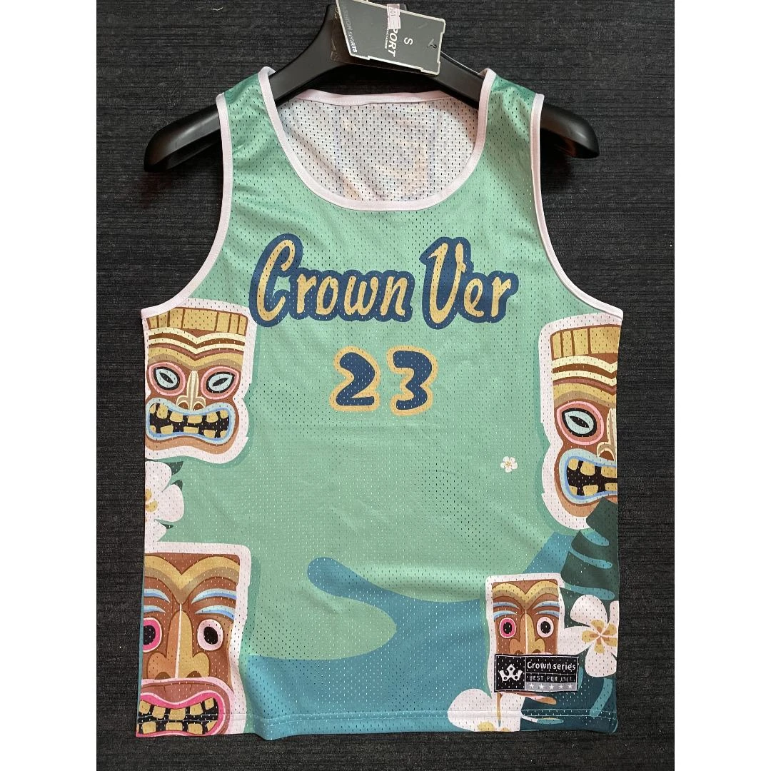 都市汇501#欧码 休闲运动宽松版型日常休闲风情侣背心 夏季透气