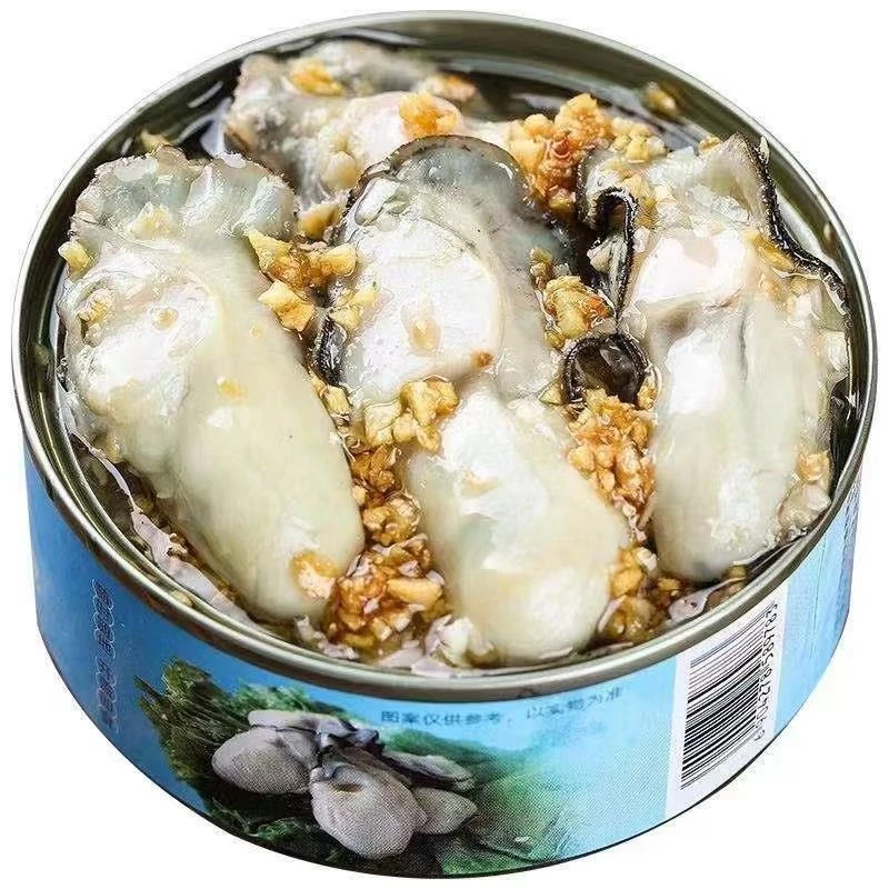 【小扬哥优选】蒜蓉生蚝罐头即食麻辣小海鲜罐头鲜活扇贝类熟食香