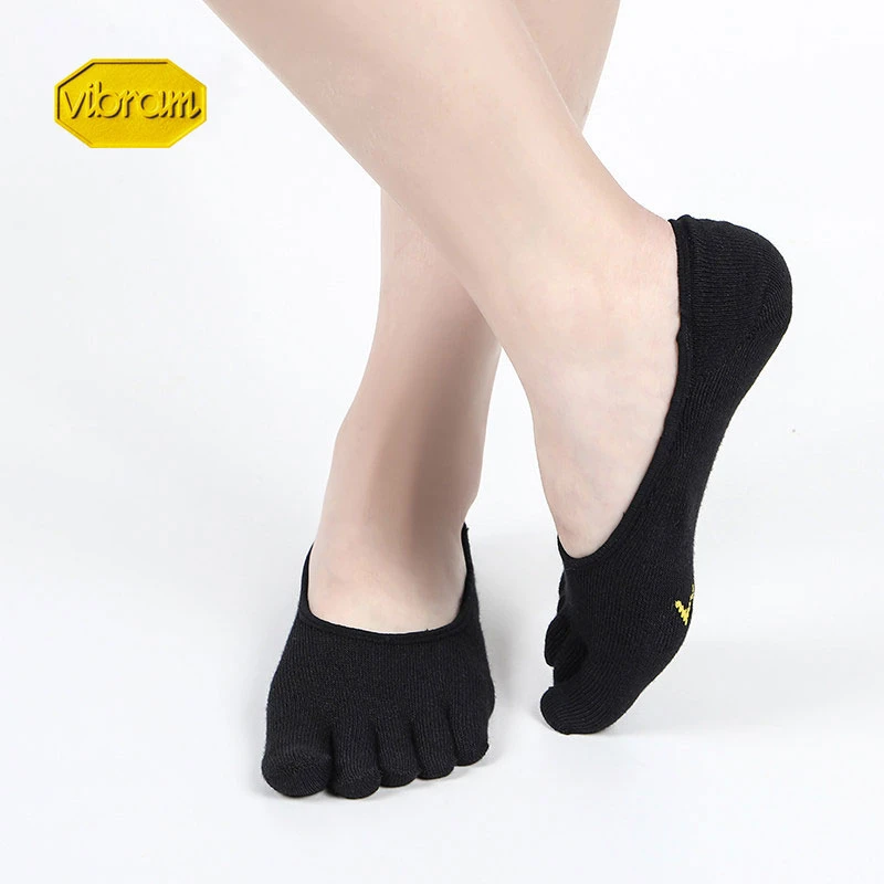 VIBRAM五指袜子 男女春夏短袜薄款浅口袜吸汗舒适透气不掉跟船袜