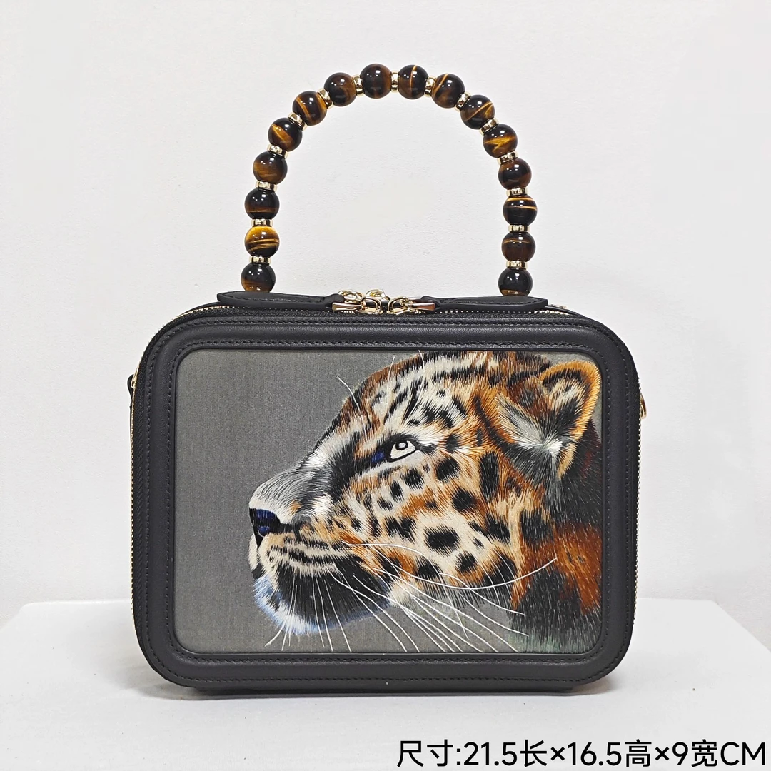 刺绣手提单肩珠珠手提相机包