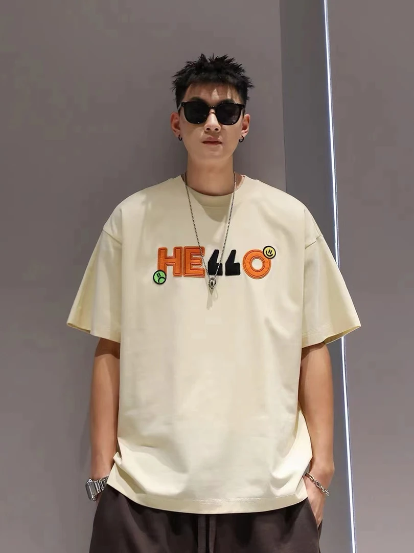 潮牌夏季T恤，