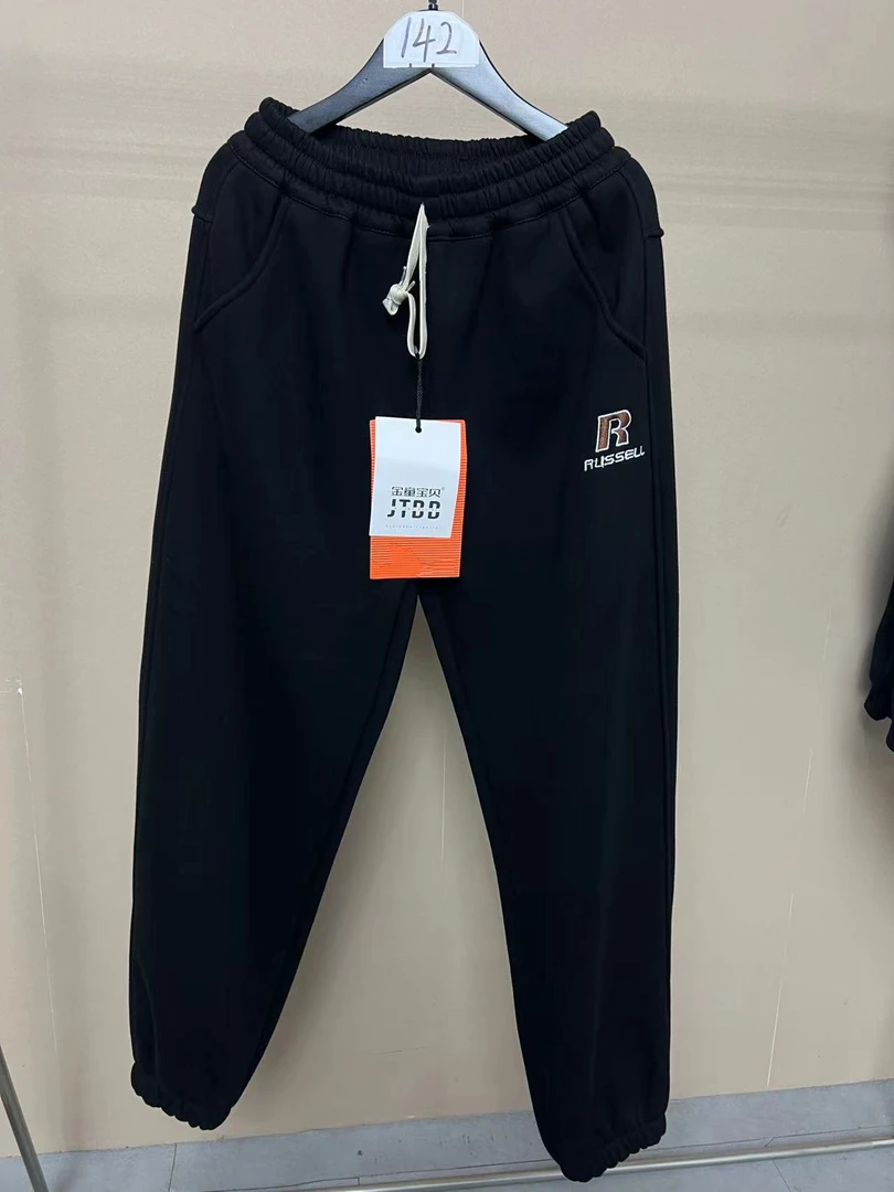 青少年装冬款（字母款）加绒裤子