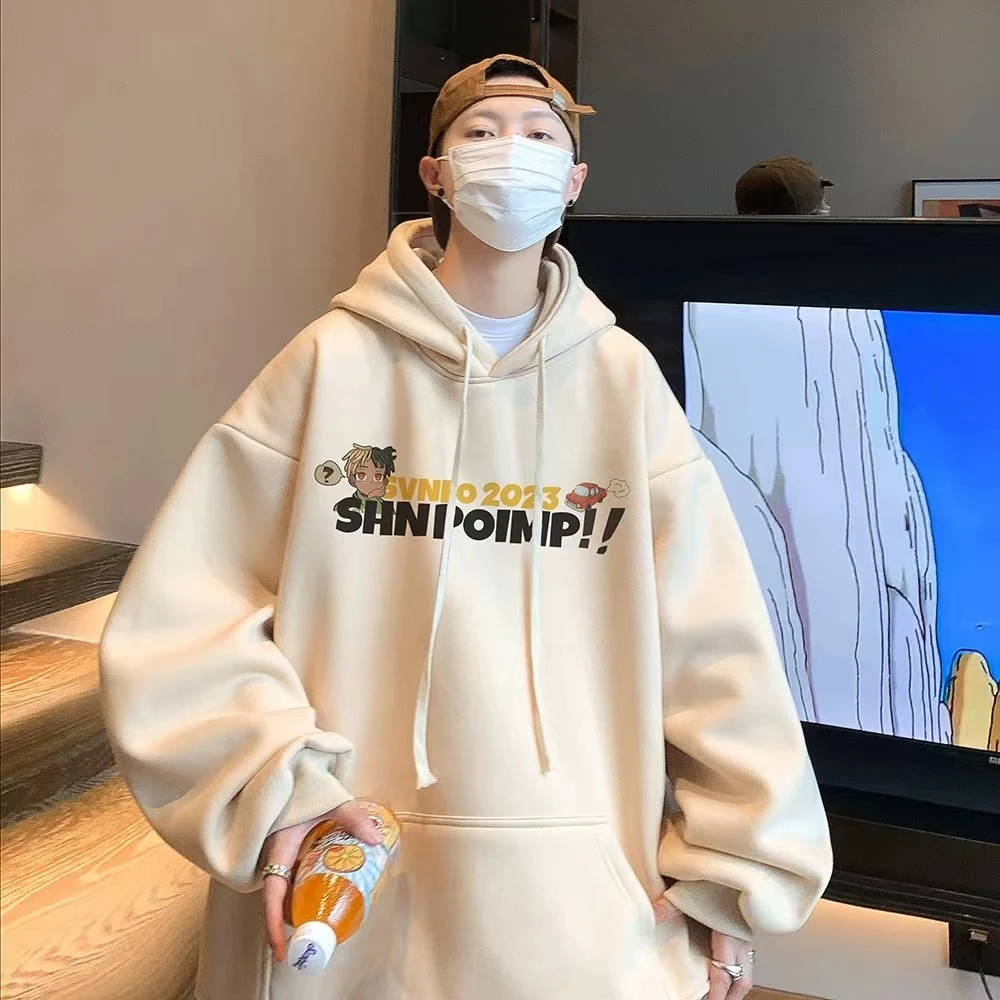 派克兰迪）青少年秋冬季加绒卫衣