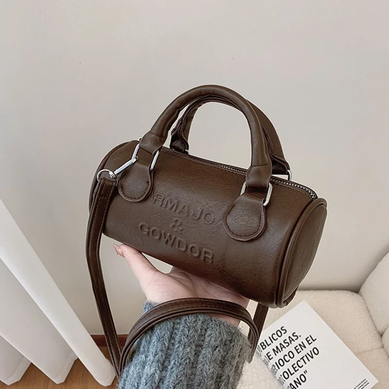 复古小众设计包包女2023新款时尚百搭手提波士顿高级感斜挎单肩包