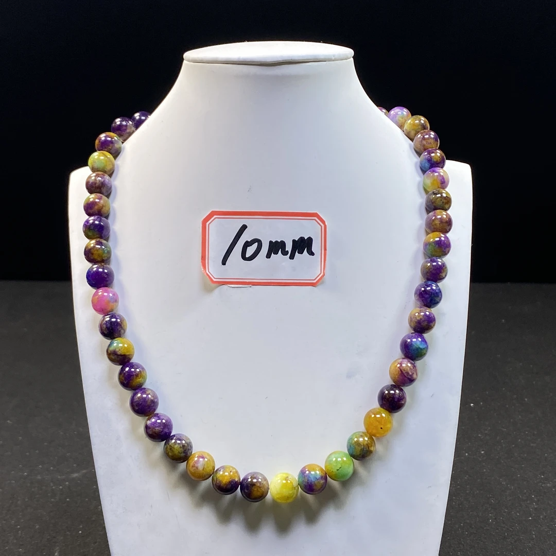 油花苏10mm项链发一条10K04