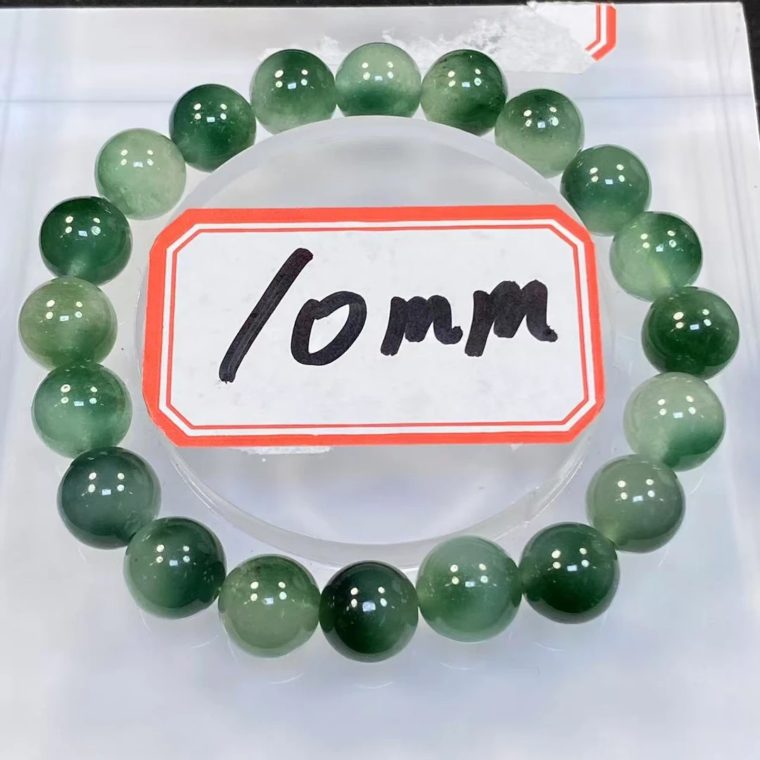 飘花绿10mm手串发一条B111