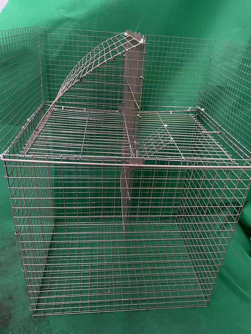 升级版DIY拼装旋转翻板鸽笼46高35宽46长网孔2.2厘米鸽子神器落地