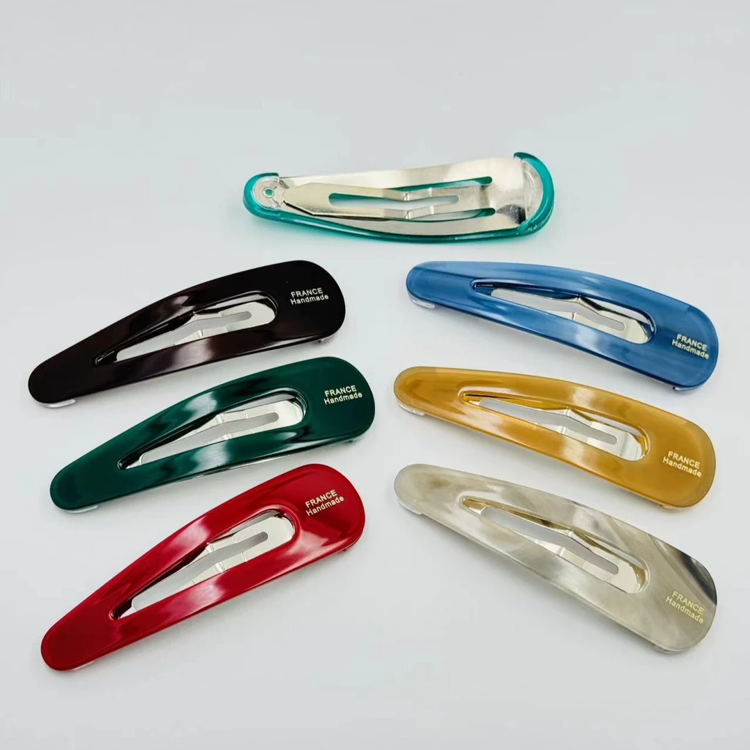 39-45韩国醋酸简约刘海夹