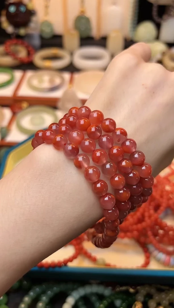 【闪购商品】南红玛瑙手串未镶嵌福利