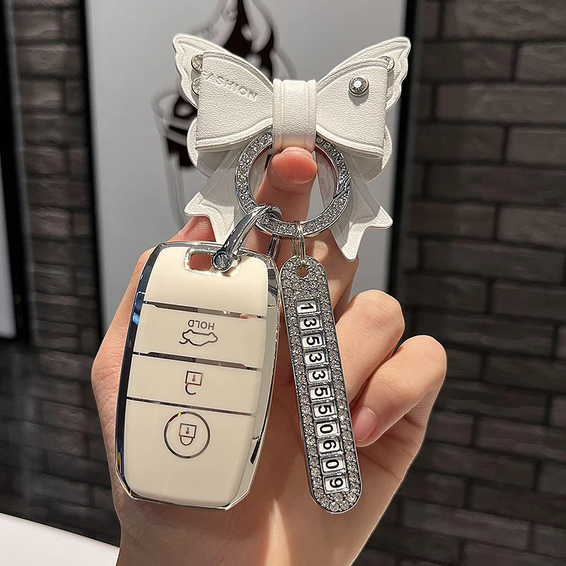适用于陆风X7钥匙套陆风X5汽车遥控钥匙包陆风X5plus汽车钥匙扣壳