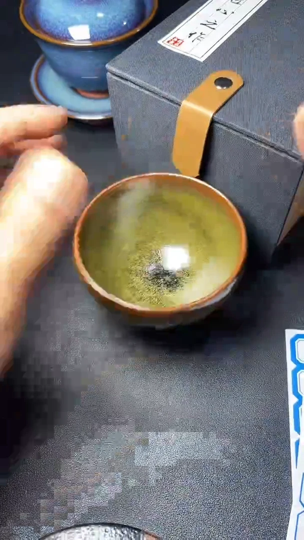 【闪购商品】茶盏149叶紫建盏瓷器