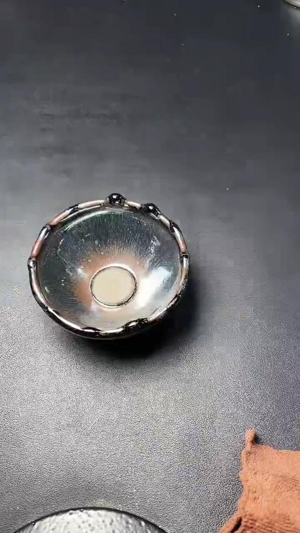 【闪购商品】茶盏510叶紫建盏瓷器