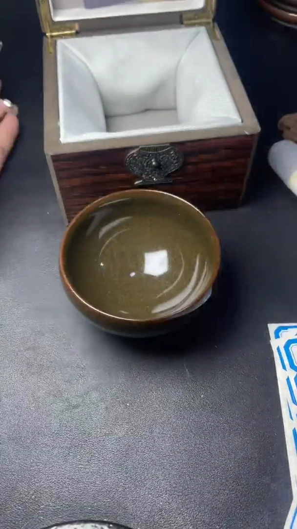 【闪购商品】茶盏193叶紫建盏瓷器