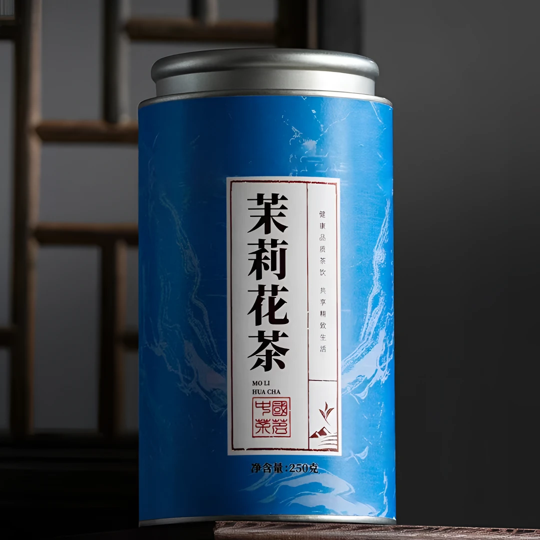 茉莉花茶浓香淡雅精选新茶茉莉绿茶花果香丰富罐装散茶甘醇耐泡茶