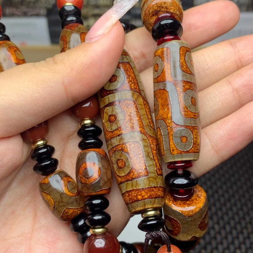 【闪购商品】玛瑙/玉髓颈饰未镶嵌哪****旧