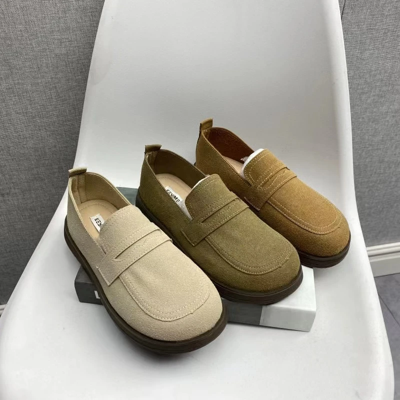 2266款三色软底软面勃肯鞋休闲鞋个别微瑕