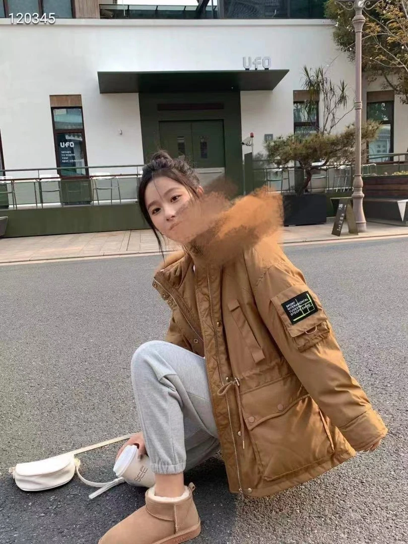 1800款袖子带口袋款两色yr棉服外套个别微瑕