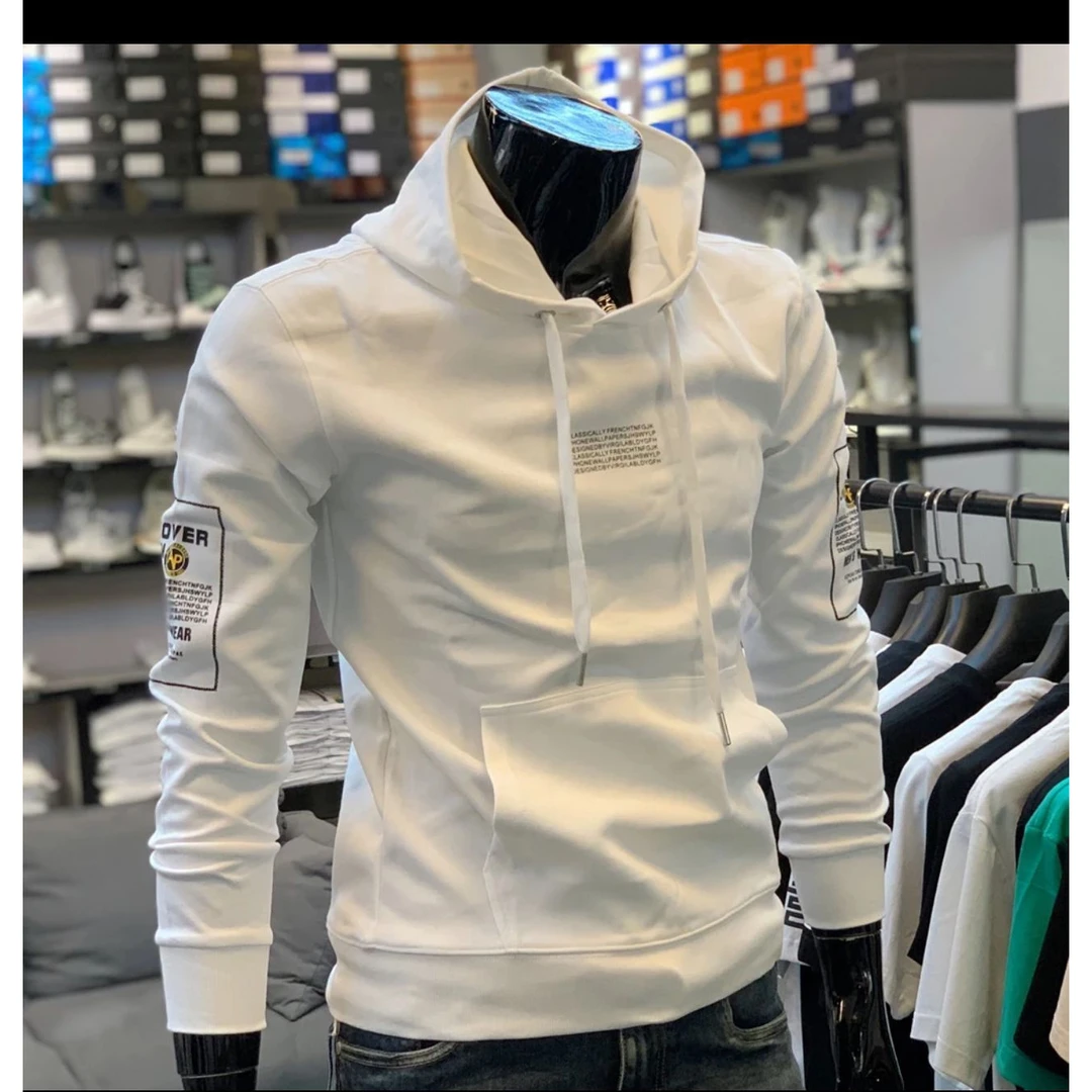 2024秋冬新款即墨潮男帅气百搭圆领长袖男士卫衣ins潮流时尚