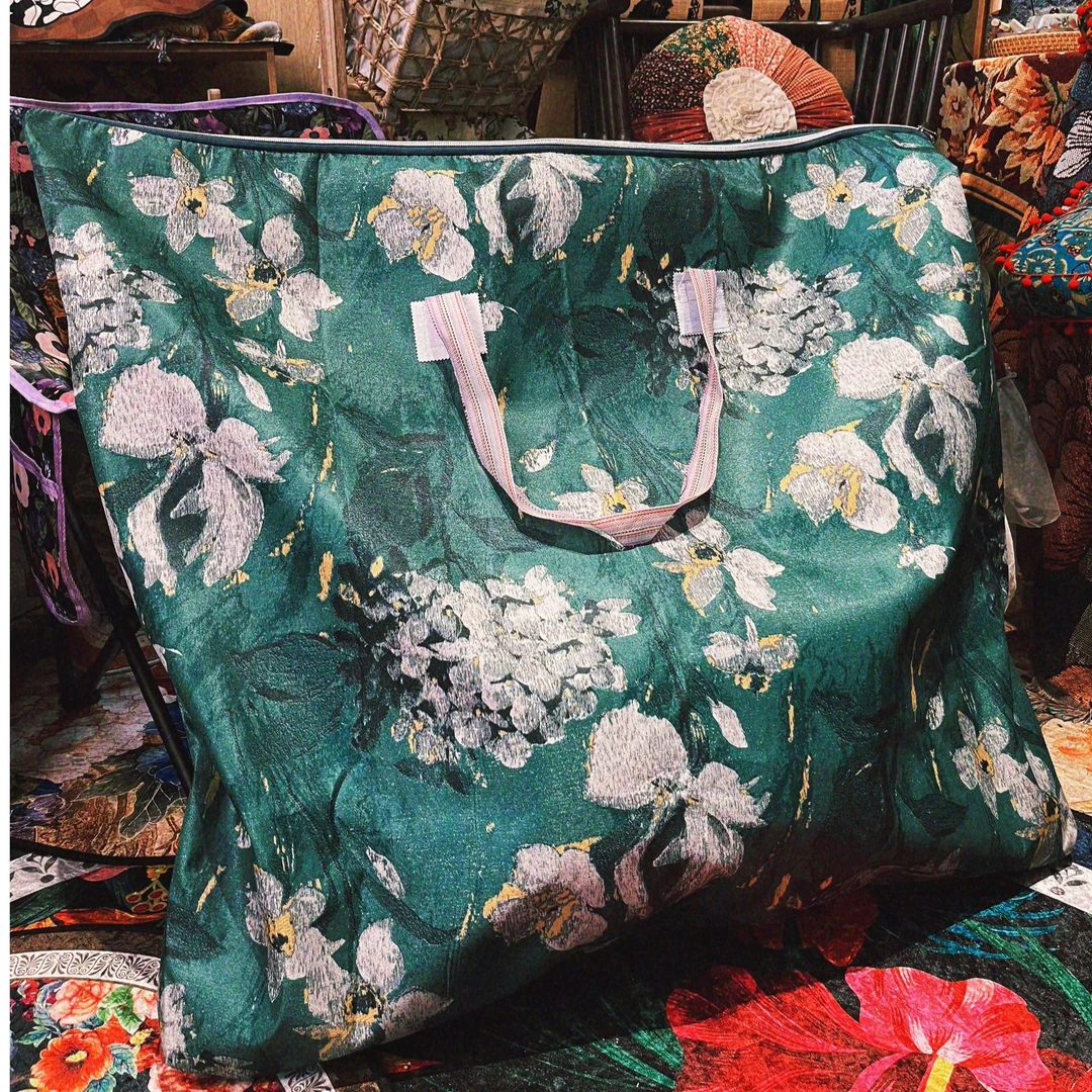 绿意盎然大容量收纳袋 防尘搬家特大行李袋衣物防尘收纳整理