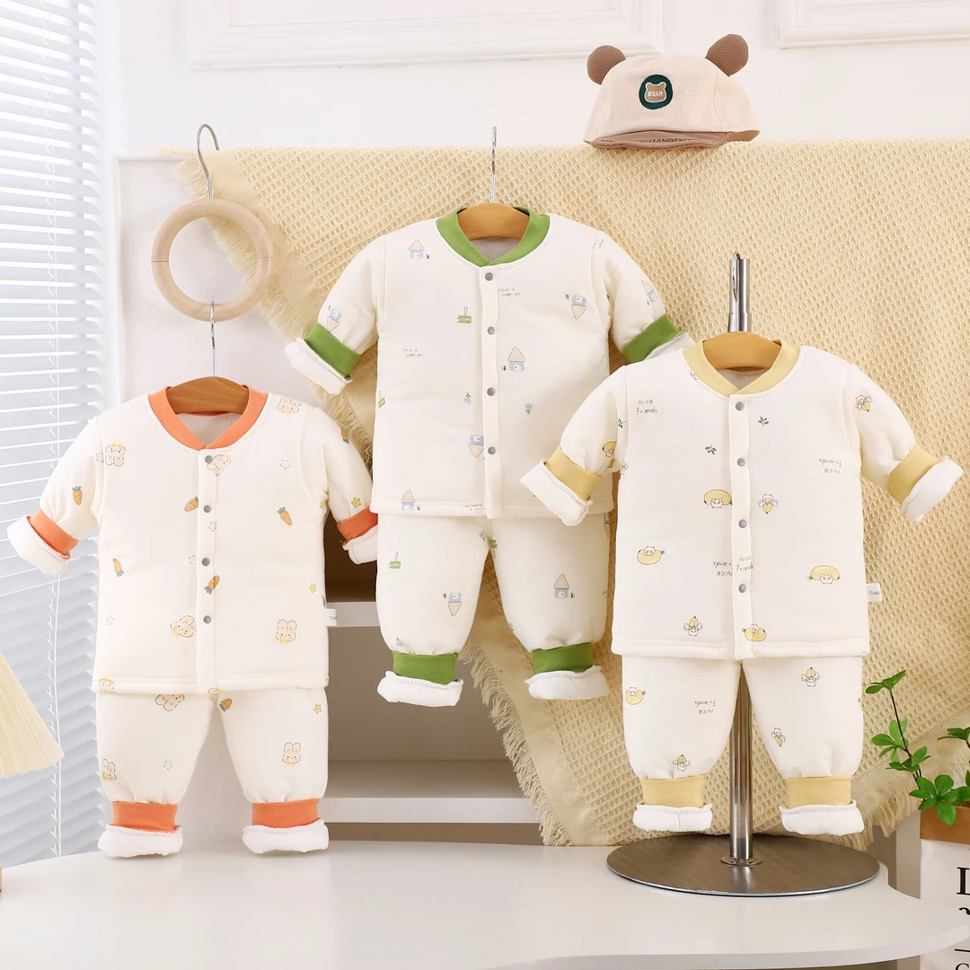 【加厚款！】做工升级！年前最后上新！婴儿新生儿棉服分体套装过款