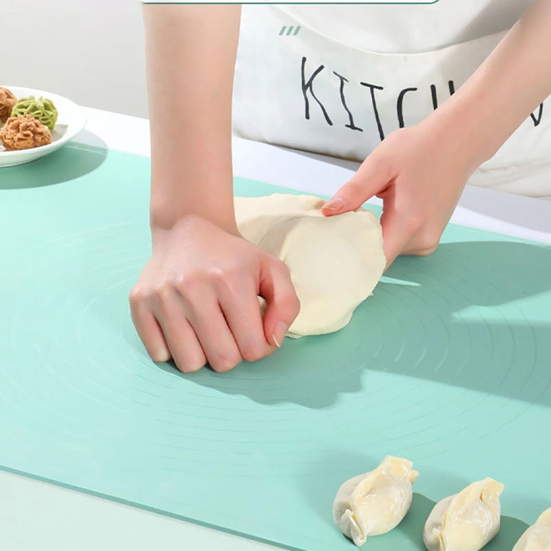 揉面垫食品级家用环扣擀面垫加厚防滑不沾和面案板硅胶垫烘焙工具