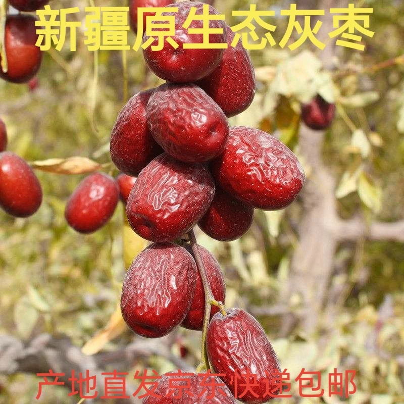 新疆灰枣 5斤超大果原生态食用初级农产品产地直发包邮