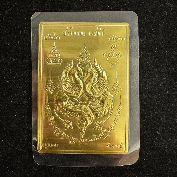 泰国特色卡片aj凯姜幅片背后老师衣服和盖印