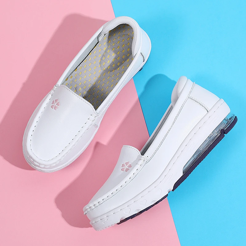 伊护护士鞋女软底气垫透气不闷脚不易累脚舒适医护鞋气垫不易脚臭