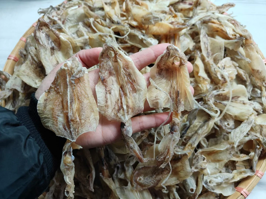 正宗北海本地船晒小鱿鱼干北部湾海域鱿鱼干60个左右一斤特惠包邮