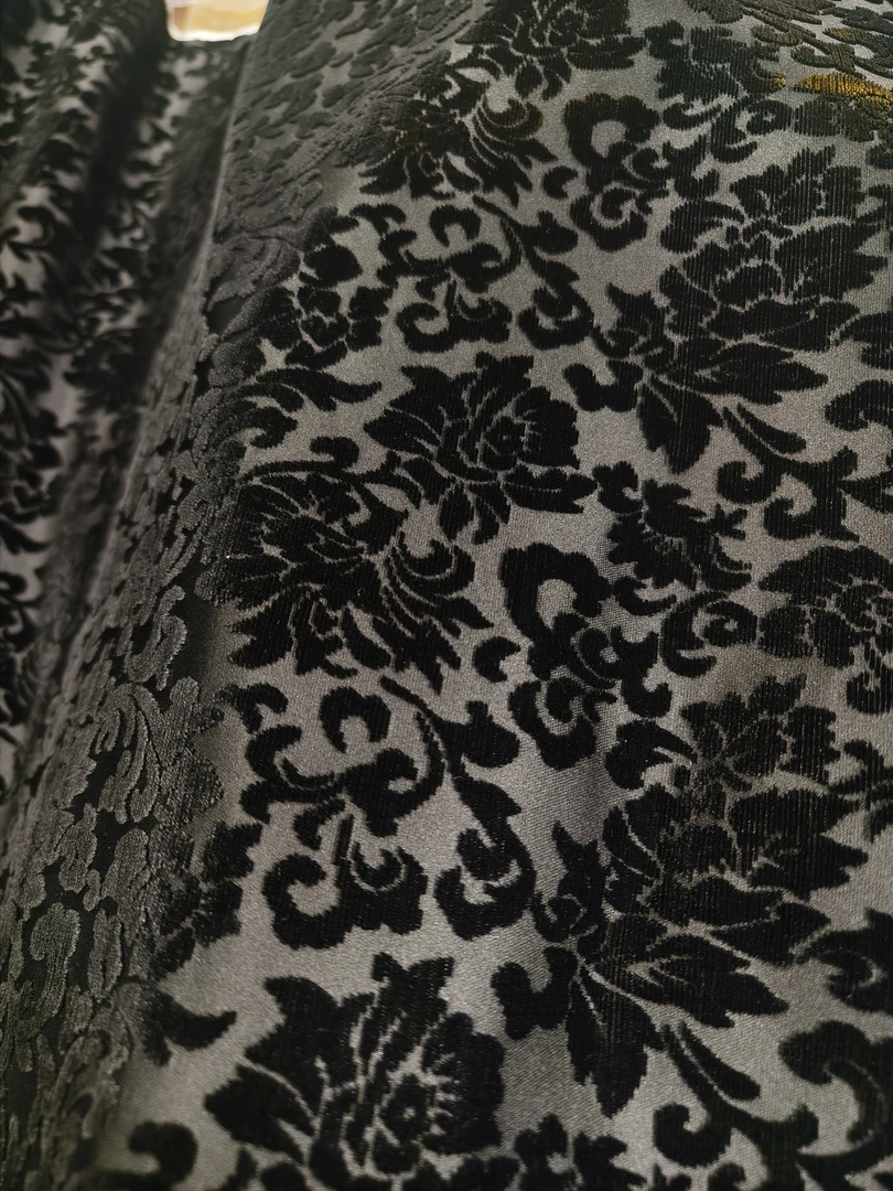 非遗丝绸面料（仅花型参考）70门幅漳绒 34