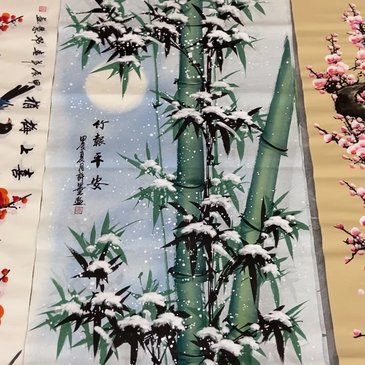 墨轩画院的直播间