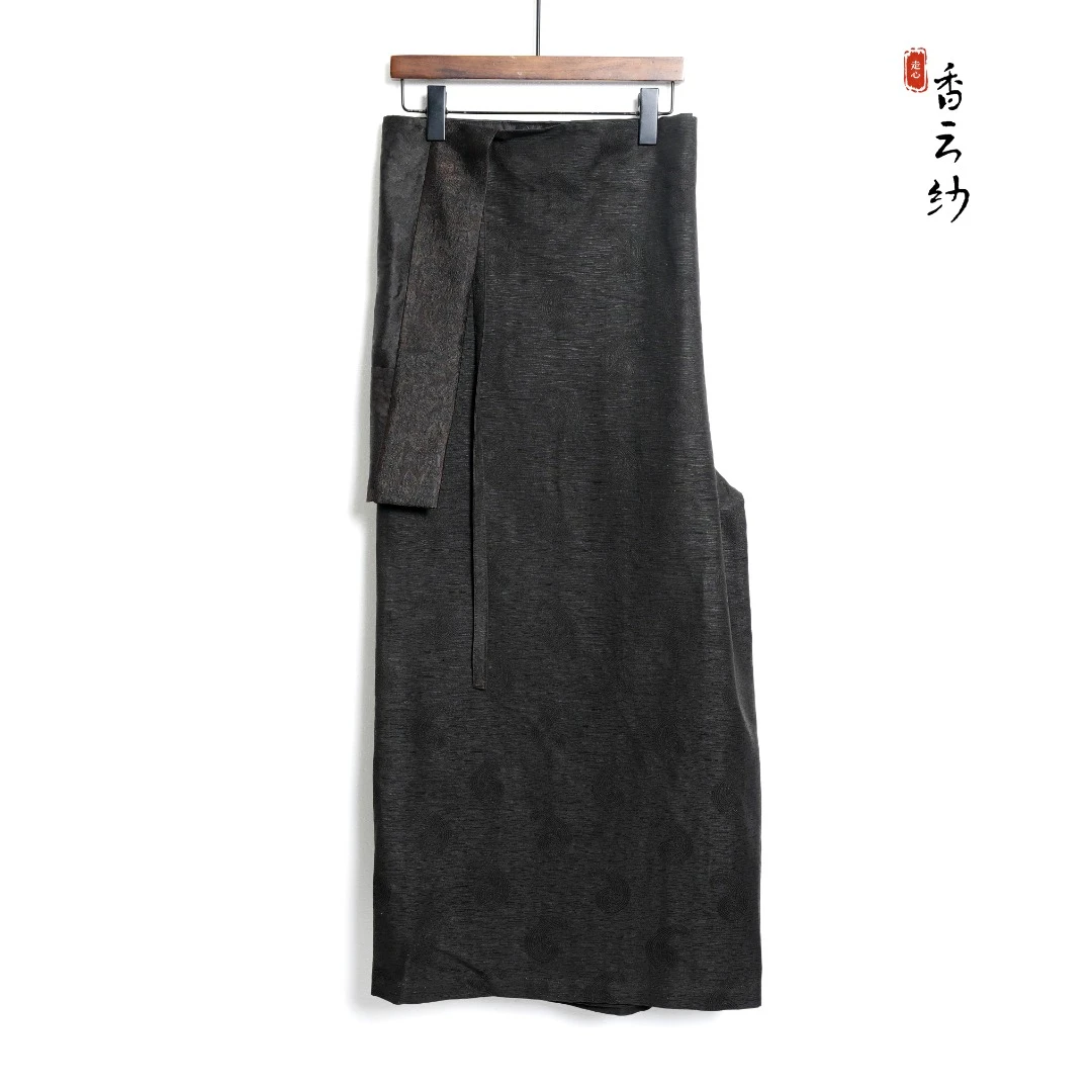 【香云走心】免裆裤24ZM032时尚休闲香云纱春夏气质桑蚕丝【诺然】