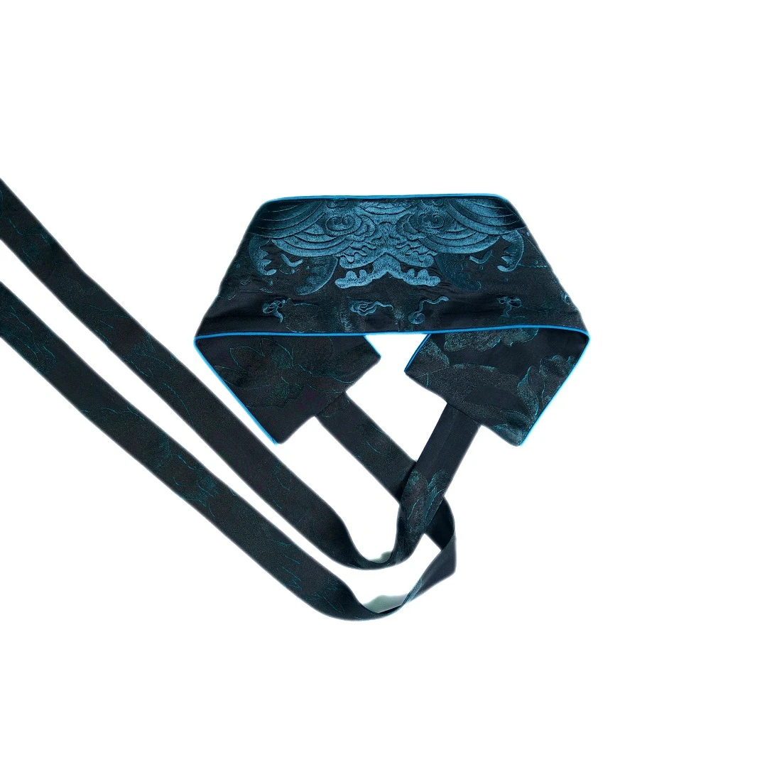 【香云走心】香云纱腰封23ZYF3169-1时尚百搭复古桑蚕丝高档