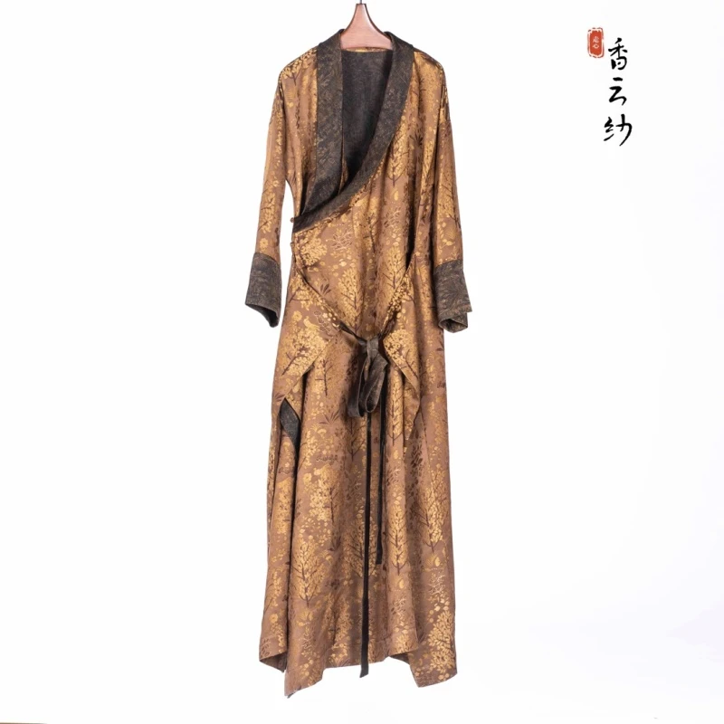 【走心非遗】香云纱 香云纱宋锦菩提系列22ZY21290024桑蚕丝时尚