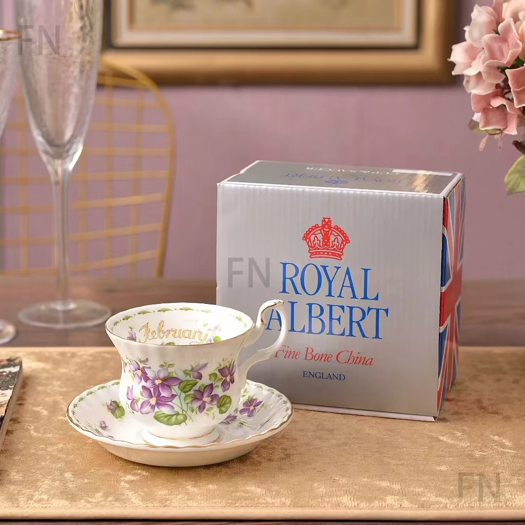 皇家阿尔伯特月份咖啡杯 2月 AB-15