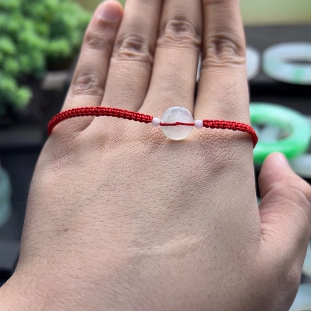 【闪购商品】翡翠手链未镶嵌真****)