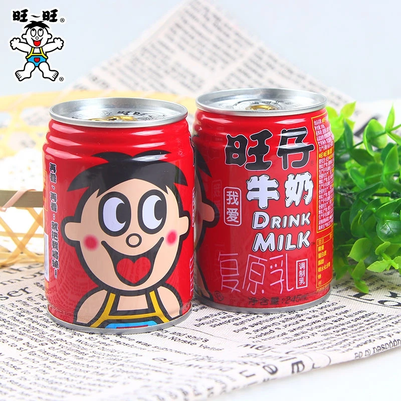 【夏姐】旺仔牛奶245ML*12罐1箱装