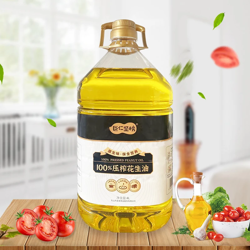 100%压榨花生油 巨仁坚榜 原生味
