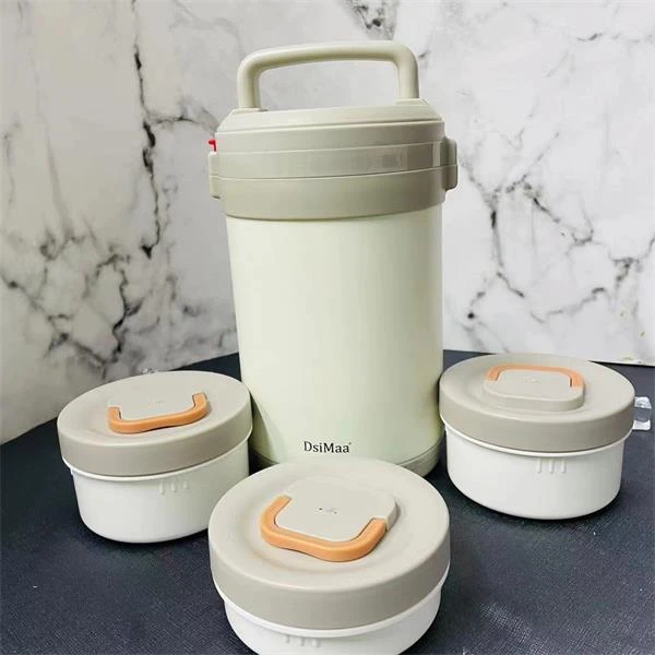 2L多功能保温饭盒