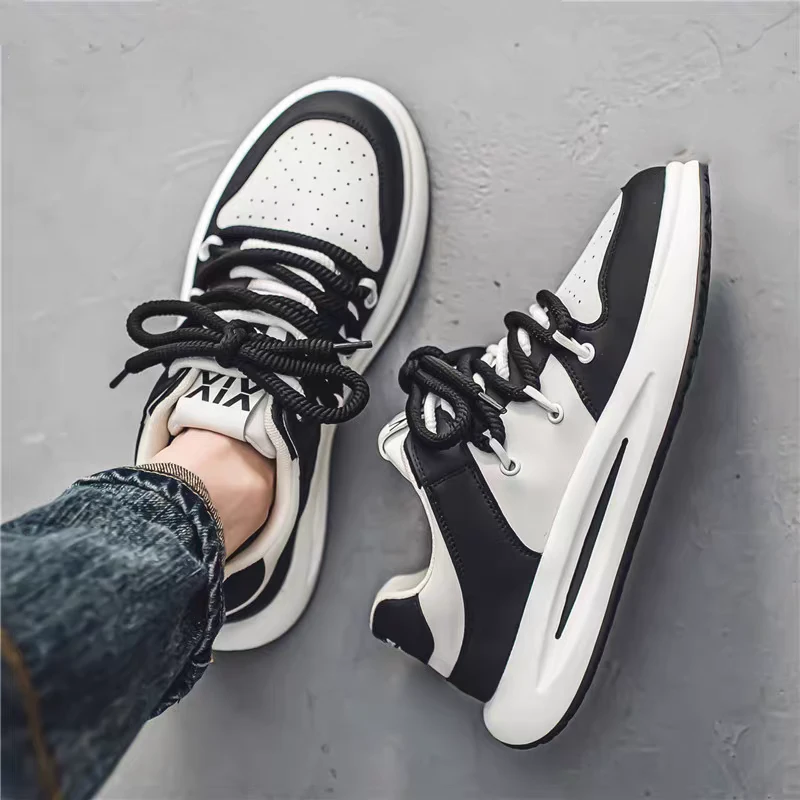 男士厚底休闲板鞋男鞋百搭潮流325